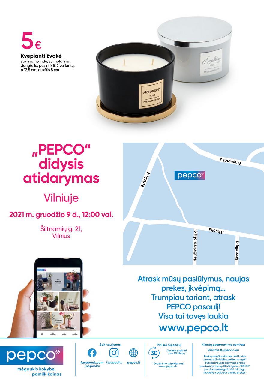 Pepco leidinys akcijos nuo 
  2021-12-09 iki 
  2021-12-15 | Leidinukas.lt puslapis 8