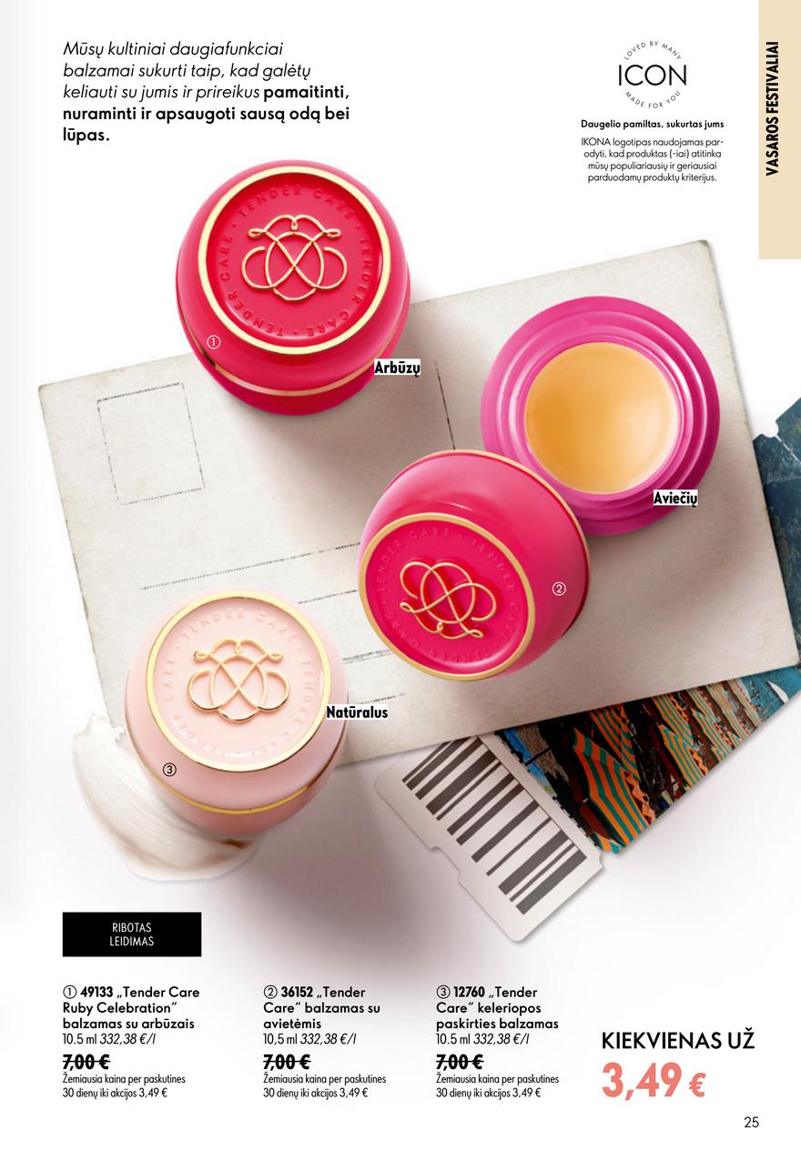 Oriflame katalogas akcijos nuo 
  2026-07-15 iki 
  2026-08-04 | Leidinukas.lt puslapis 25