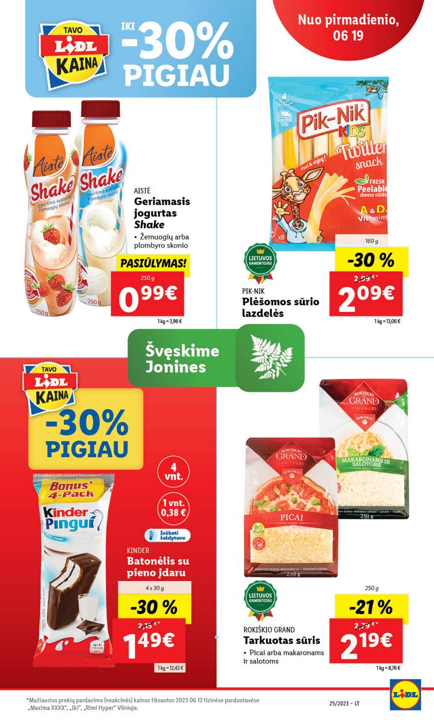 Lidl pasiūlymai akcijos nuo 
  2023-06-19 iki 
  2023-06-25 | Leidinukas.lt puslapis 44