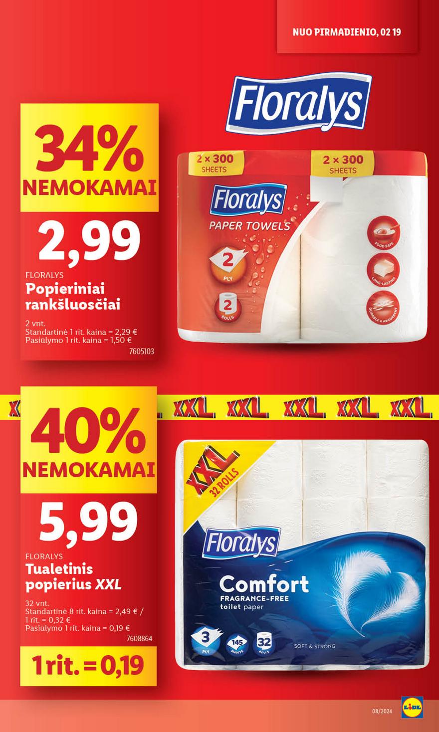 Ldil ne maisto prekių pasiūlymai akcijos nuo 
  2024-02-19 iki 
  2024-02-25 | Leidinukas.lt puslapis 14
