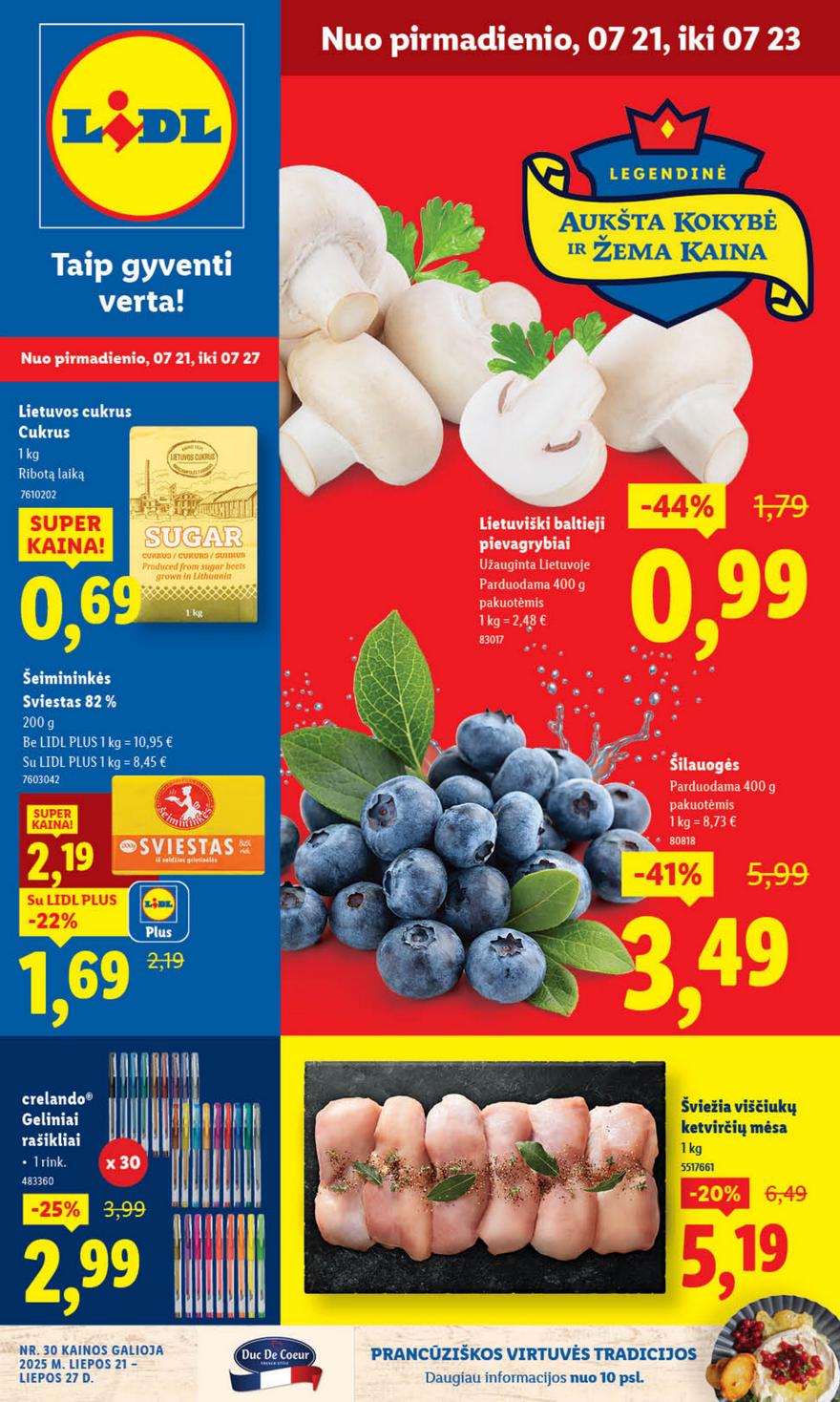 Lidl leidinys naujas akcijos nuo 
  2025-07-21 iki 
  2025-07-27 | Leidinukas.lt puslapis 1