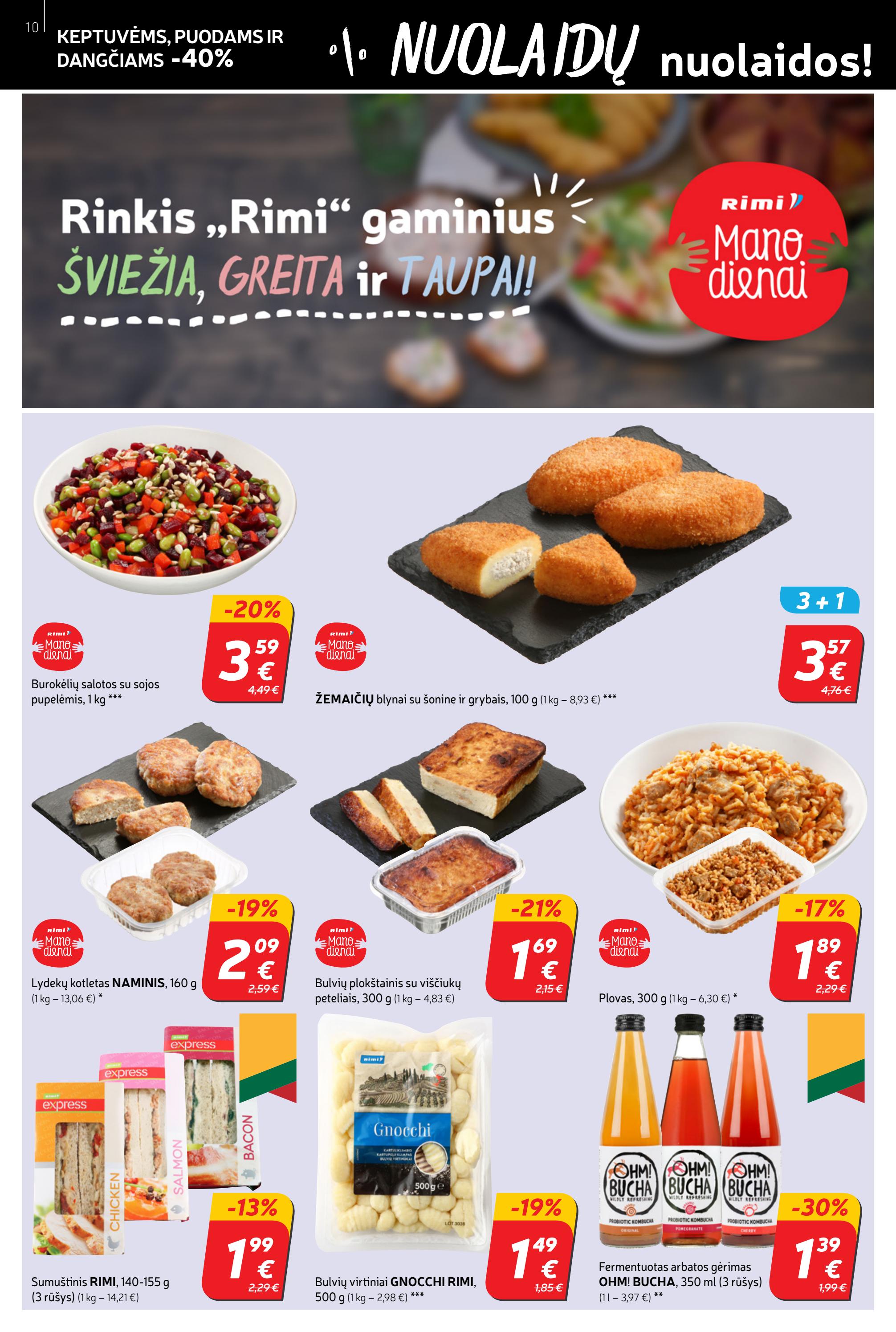Rimi savaitinis leidinys akcijos nuo 
  2022-10-18 iki 
  2022-10-24 | Leidinukas.lt puslapis 10