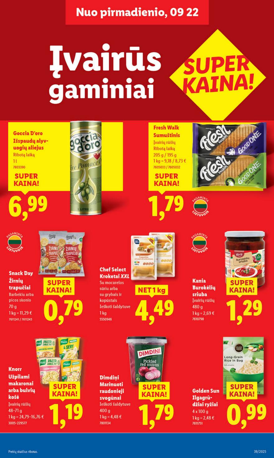 Lidl leidinys naujas akcijos nuo 
  2025-09-22 iki 
  2025-09-28 | Leidinukas.lt puslapis 31