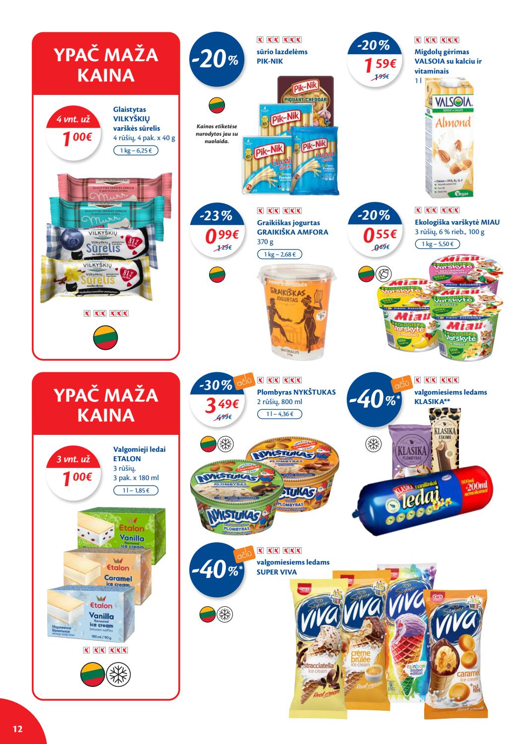 Maxima kaininis leidinys akcijos nuo 
  2021-03-09 iki 
  2021-03-15 | Leidinukas.lt puslapis 12