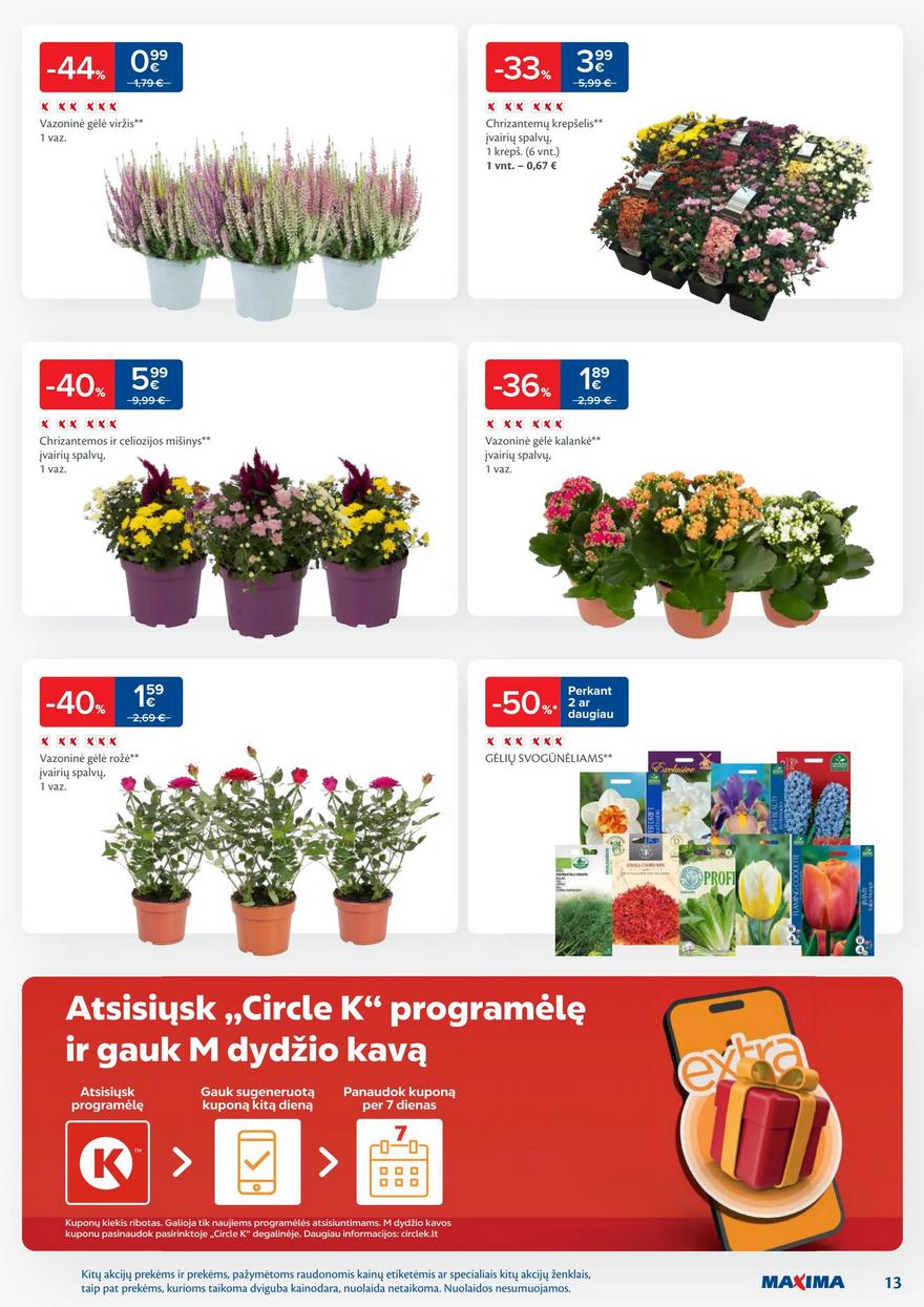 Maxima leidinukas akcijos nuo 
  2025-09-23 iki 
  2025-09-29 | Leidinukas.lt puslapis 13