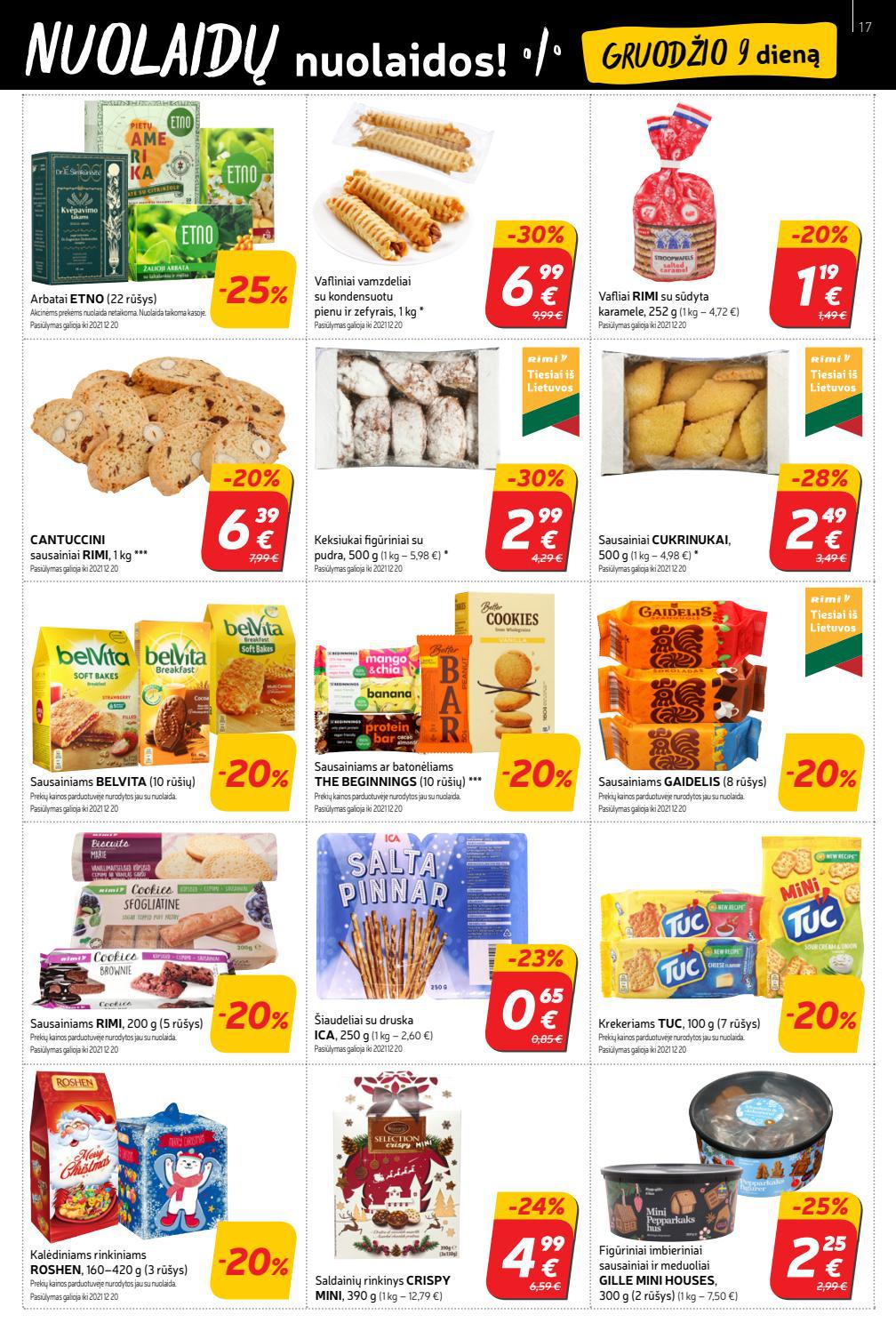 Rimi savaitinis leidinys akcijos nuo 
  2021-12-07 iki 
  2021-12-13 | Leidinukas.lt puslapis 17