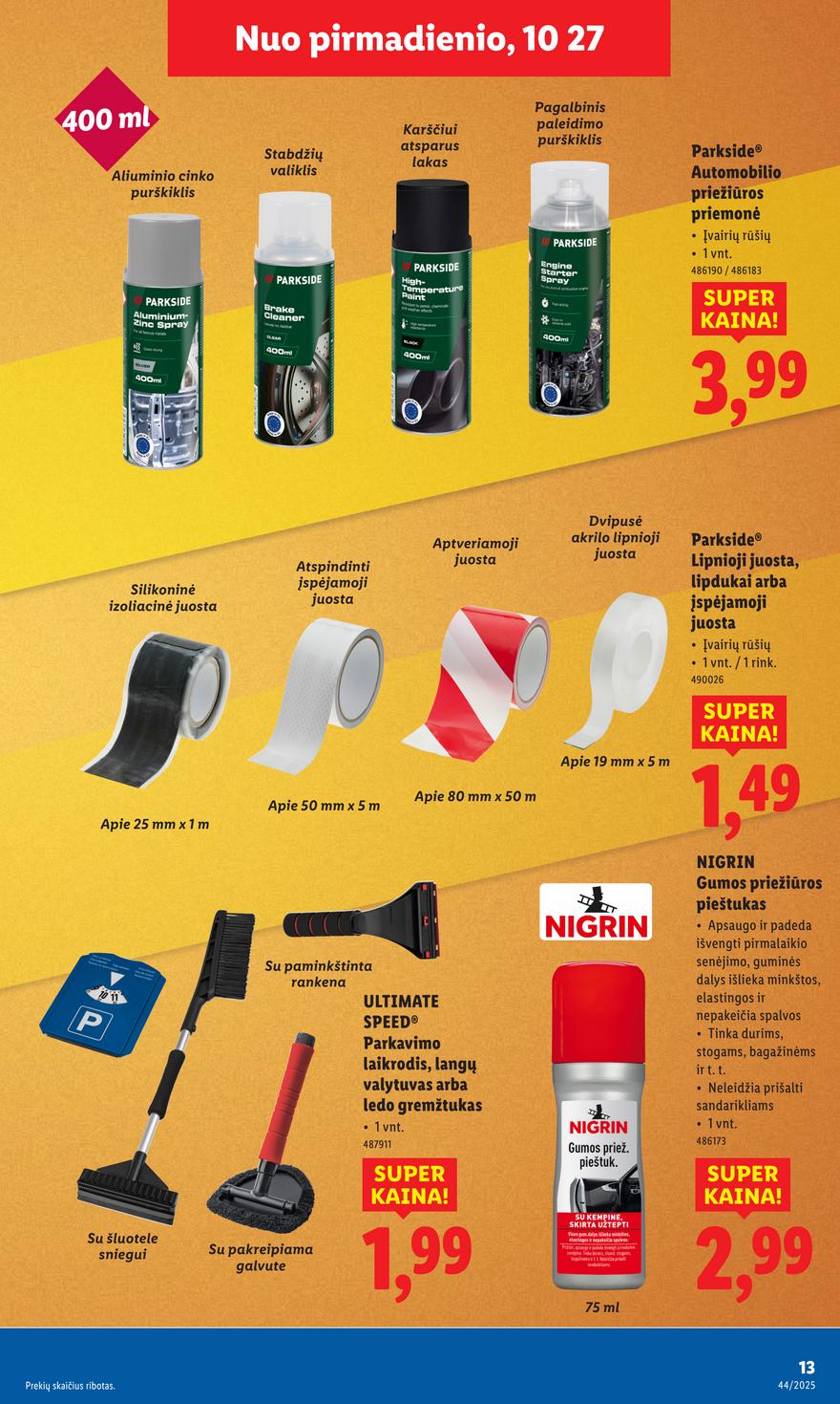 Lidl leidinys akcijos nuo 
  2025-10-27 iki 
  2025-11-02 | Leidinukas.lt puslapis 13