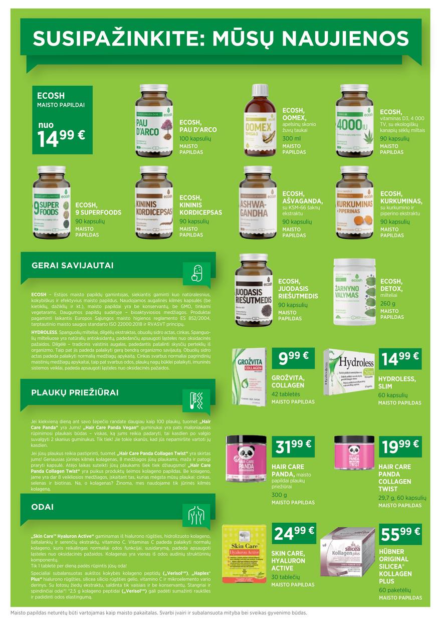 Euro vaistinė leidinys akcijos nuo 
  2021-06-01 iki 
  2021-06-30 | Leidinukas.lt puslapis 7