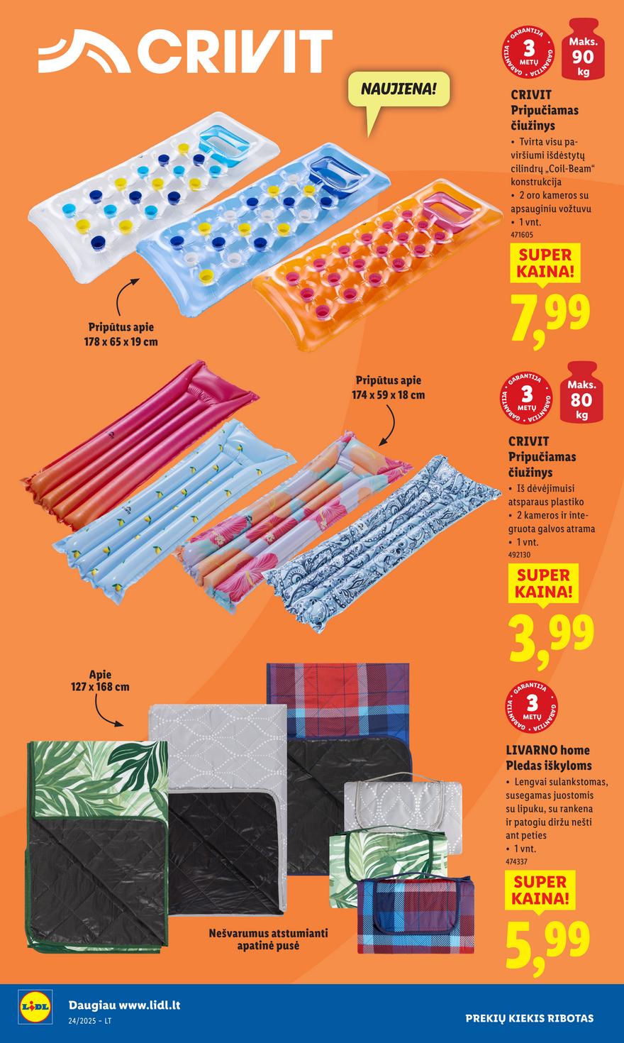 Lidl ne maisto leidinys akcijos nuo 
  2025-06-09 iki 
  2025-06-15 | Leidinukas.lt puslapis 8