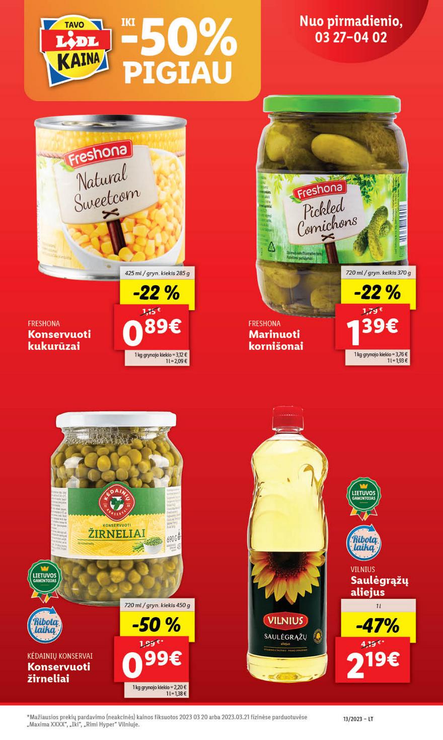 Lidl pasiūlymai akcijos nuo 
  2023-03-27 iki 
  2023-04-02 | Leidinukas.lt puslapis 3