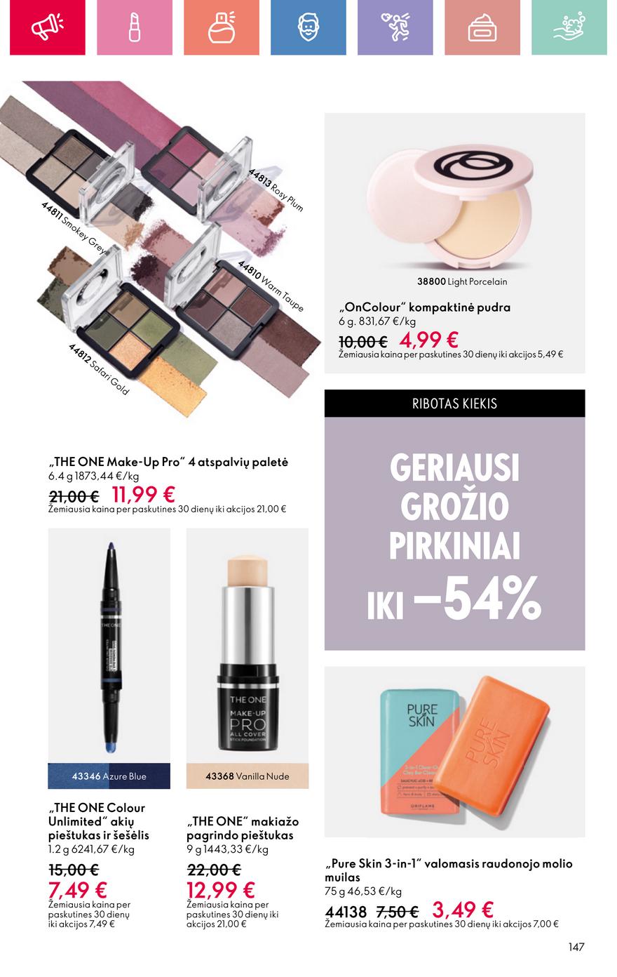 Oriflame katalogas akcijos nuo 
  2025-08-03 iki 
  2025-08-23 | Leidinukas.lt puslapis 147