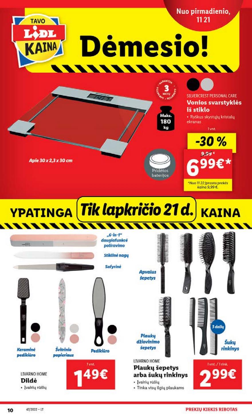 Ldil ne maisto prekių pasiūlymai akcijos nuo 
  2022-11-21 iki 
  2022-11-27 | Leidinukas.lt puslapis 10