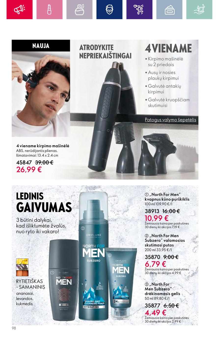 Oriflame katalogas akcijos nuo 
  2023-09-13 iki 
  2023-10-03 | Leidinukas.lt puslapis 98