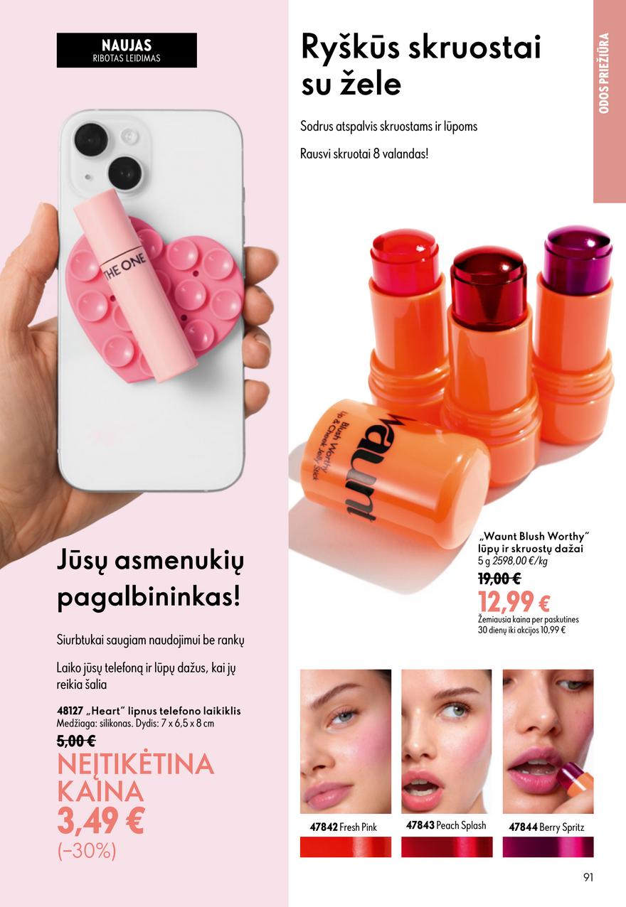 Oriflame katalogas akcijos nuo 
  2026-07-15 iki 
  2026-08-04 | Leidinukas.lt puslapis 91