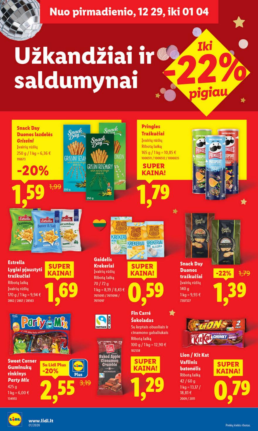 Lidl leidinys akcijos nuo 
  2025-12-29 iki 
  2026-01-04 | Leidinukas.lt puslapis 28