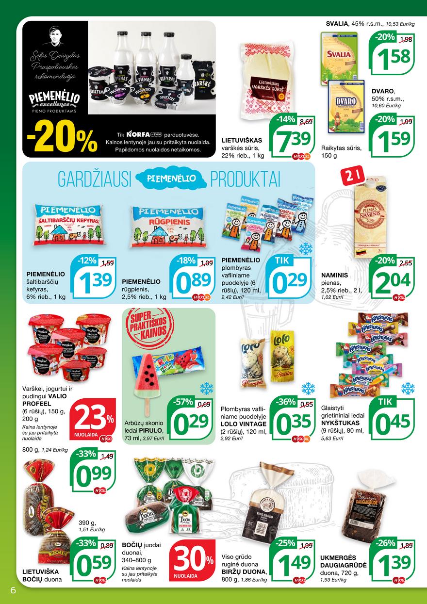 Norfos kaininis leidinys akcijos nuo 
  2022-08-11 iki 
  2022-08-24 | Leidinukas.lt puslapis 6