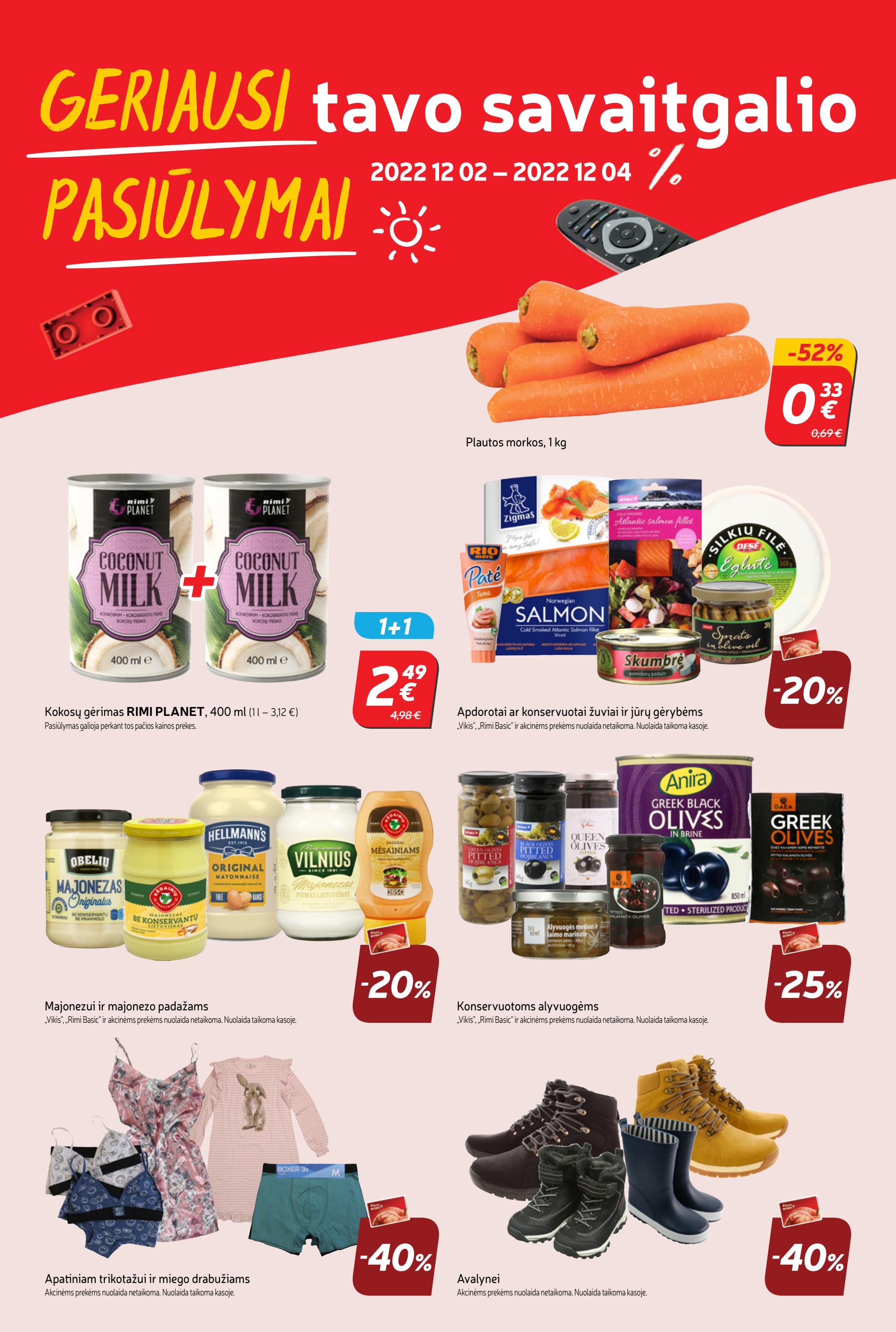 Rimi savaitinis leidinys akcijos nuo 
  2022-11-29 iki 
  2022-12-05 | Leidinukas.lt puslapis 32