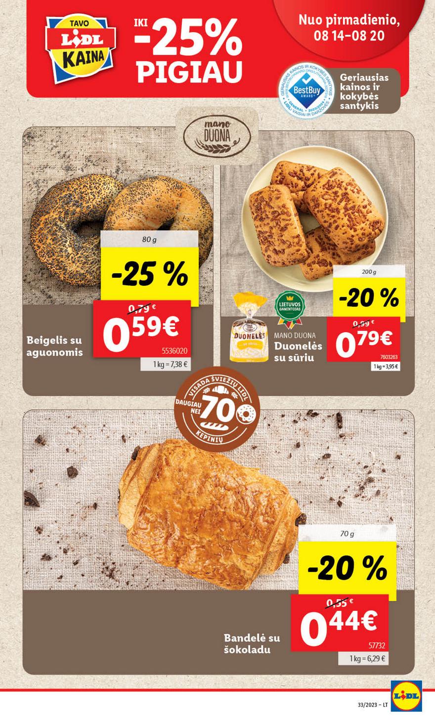 Lidl pasiūlymai akcijos nuo 
  2023-08-14 iki 
  2023-08-20 | Leidinukas.lt puslapis 21