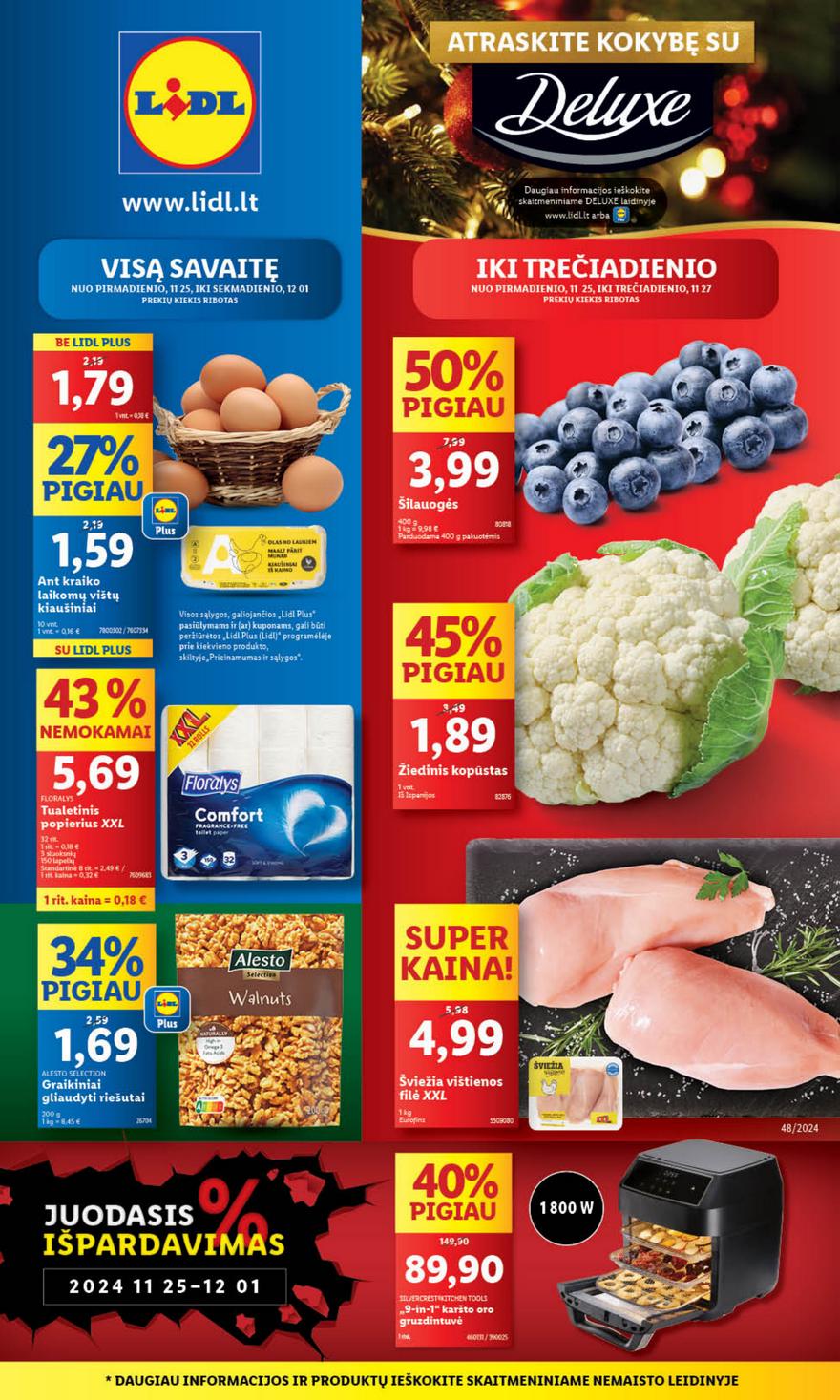 Lidl leidinys naujas akcijos nuo 
  2024-11-25 iki 
  2024-12-01 | Leidinukas.lt puslapis 1