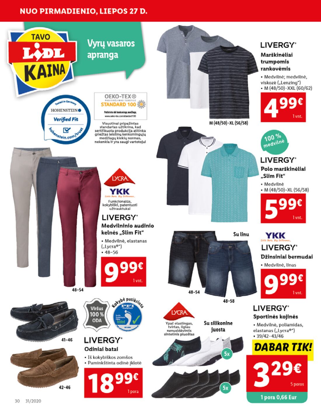 Lidl savaitinis leidinys akcijos nuo 
  2020-07-27 iki 
  2020-08-02 | Leidinukas.lt puslapis 30