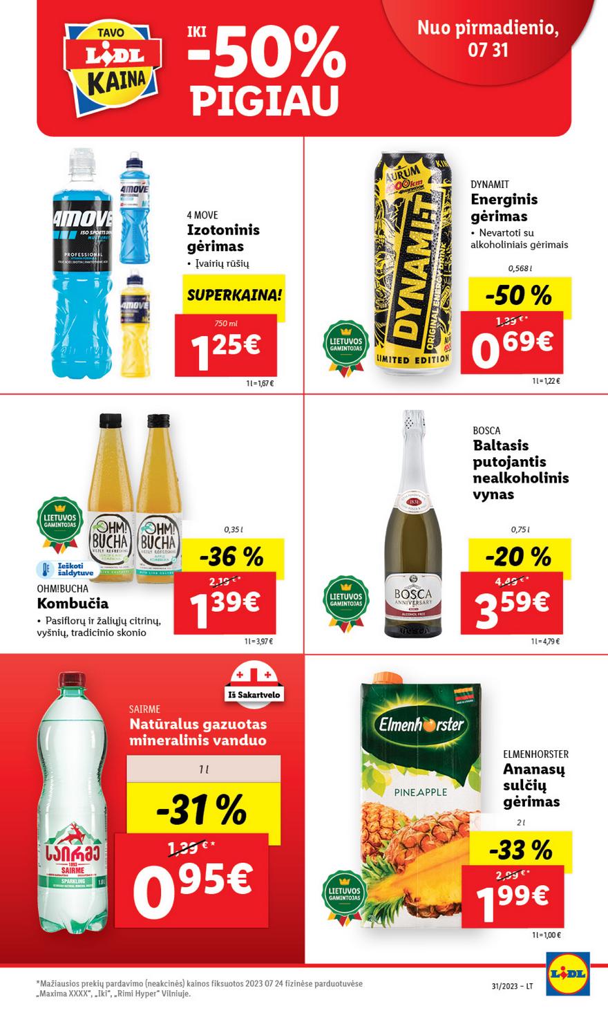 Lidl pasiūlymai akcijos nuo 
  2023-07-31 iki 
  2023-08-06 | Leidinukas.lt puslapis 44