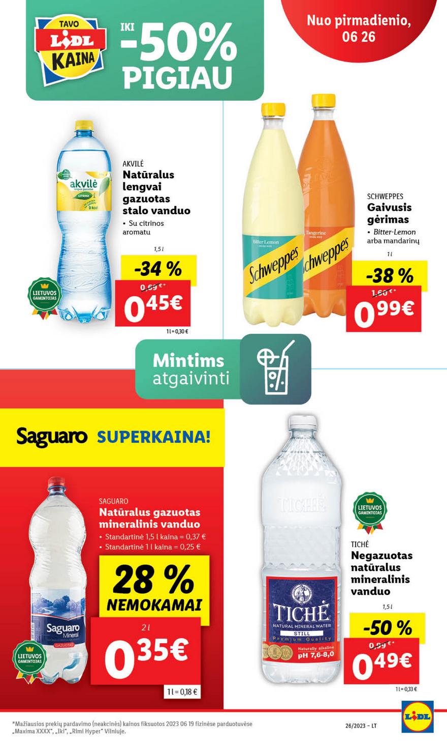 Lidl maisto prekių pasiūlymai akcijos nuo 
  2023-06-26 iki 
  2023-07-02 | Leidinukas.lt puslapis 48