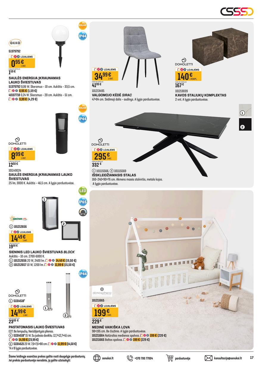 Senukai leidinys akcijos nuo 
  2026-07-03 iki 
  2026-07-20 | Leidinukas.lt puslapis 17
