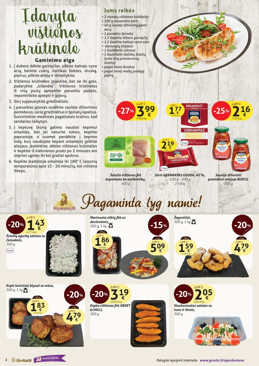 Grūstės savaitinis leidinys akcijos nuo 
  2025-03-11 iki 
  2025-03-20 | Leidinukas.lt puslapis 2