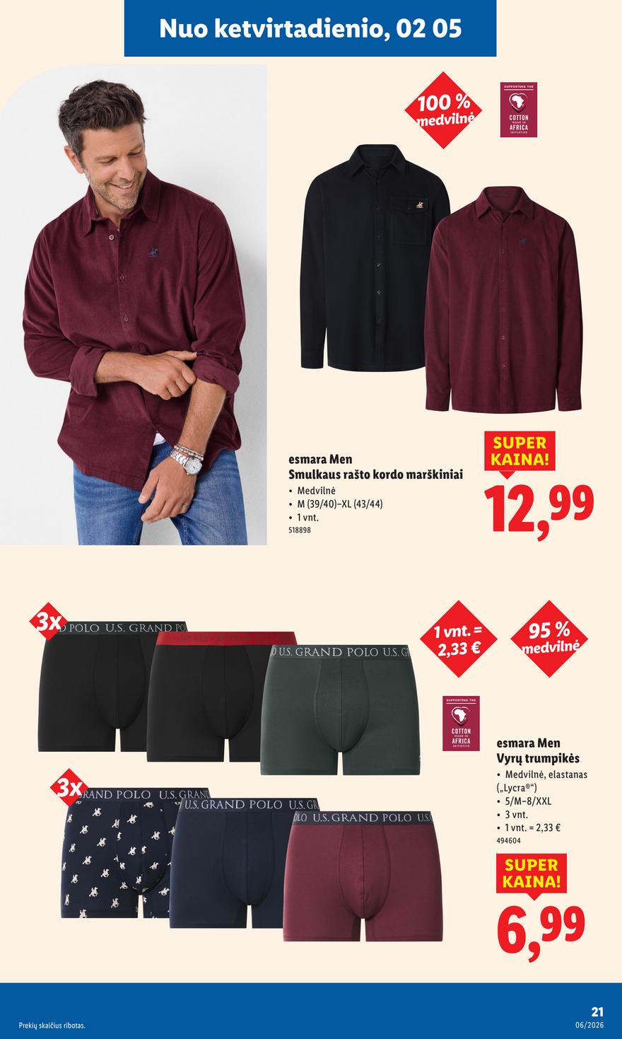 Lidl leidinys akcijos nuo 
  2026-02-02 iki 
  2026-02-08 | Leidinukas.lt puslapis 21