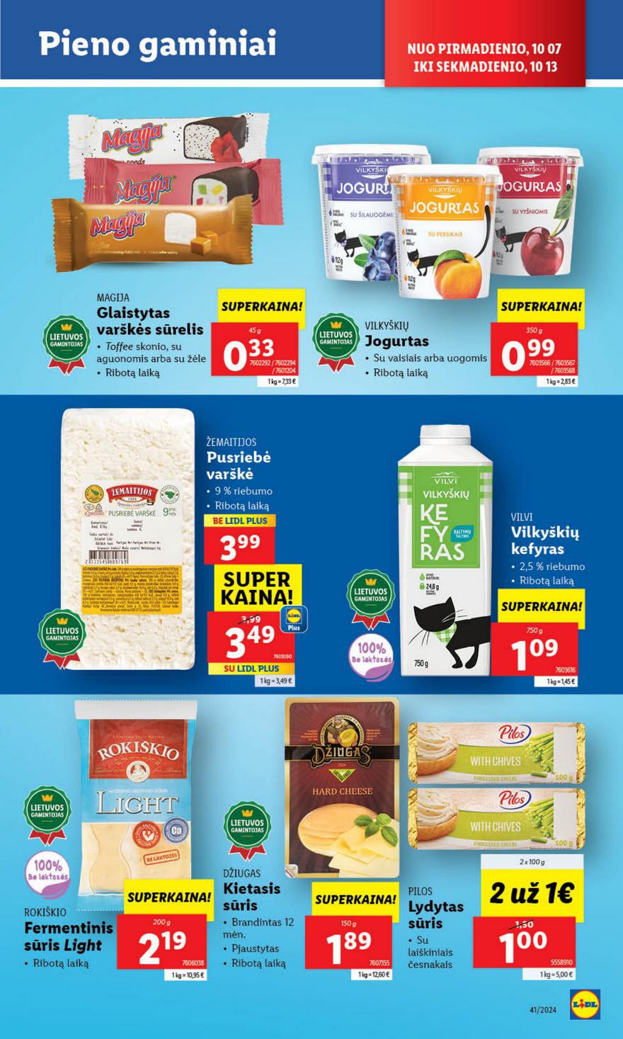 Lidl savaitinis leidinys akcijos nuo
2024-10-07 iki
2024-10-13 | Leidinukas.lt puslapis 25