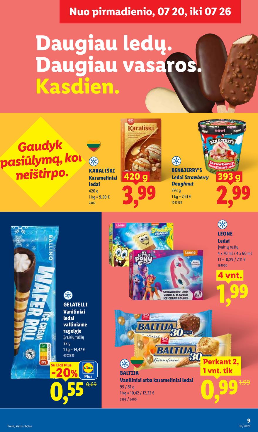 Lidl leidinys akcijos nuo 
  2026-07-20 iki 
  2026-07-26 | Leidinukas.lt puslapis 16