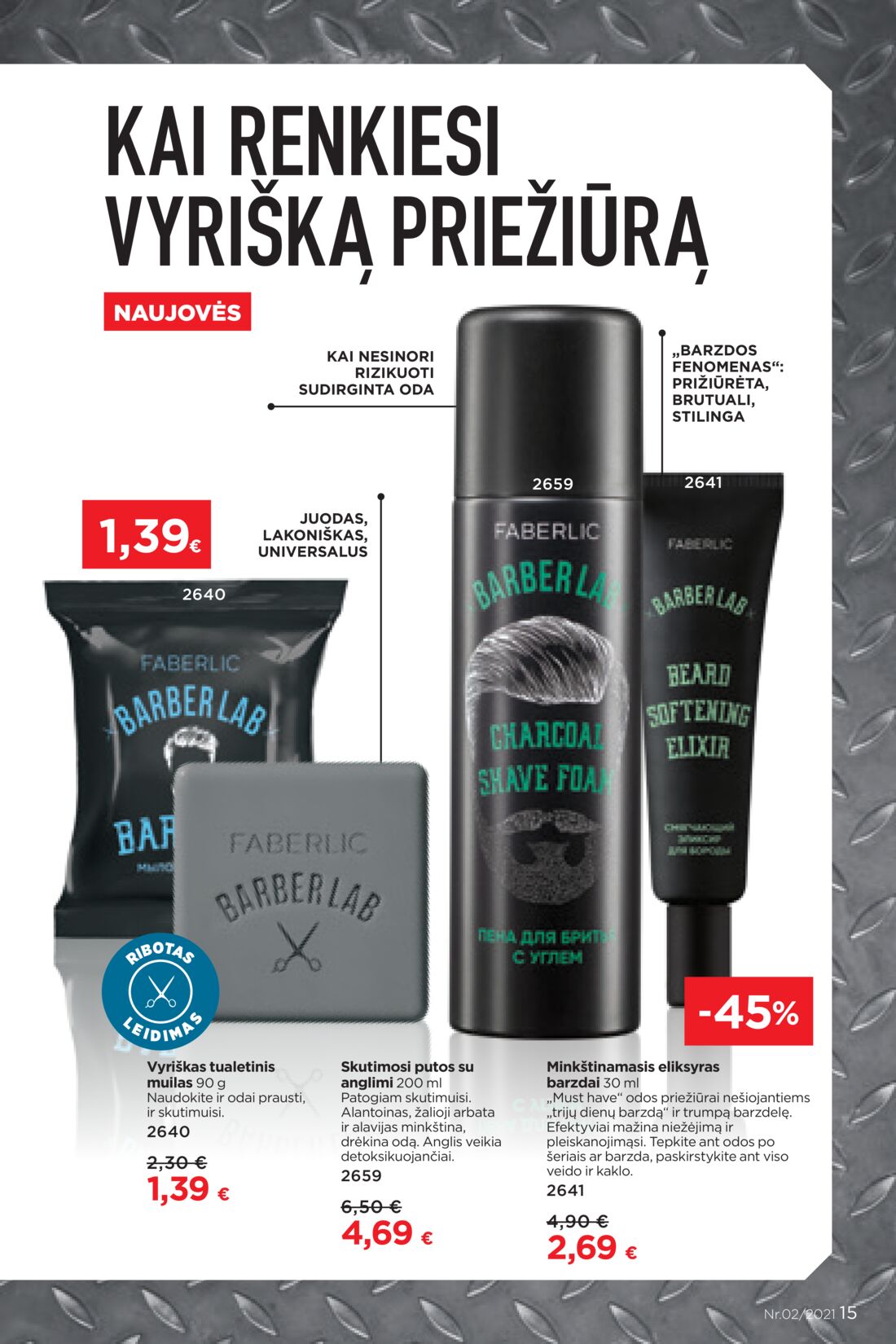 Faberlic leidinys akcijos nuo 
  2021-02-01 iki 
  2021-02-21 | Leidinukas.lt puslapis 15
