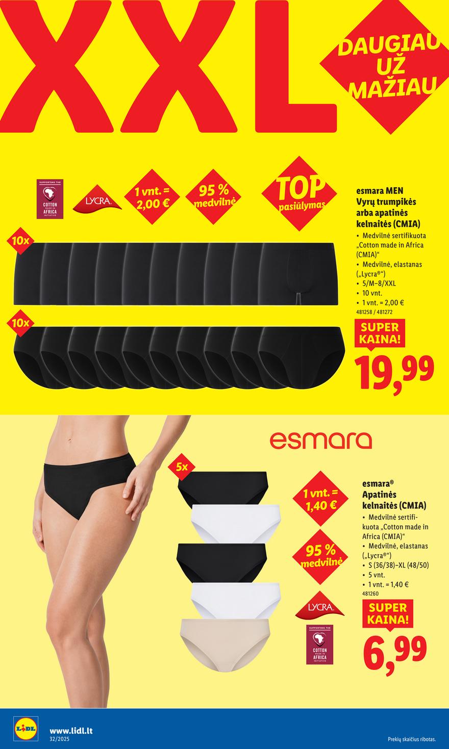 Lidl ne maisto leidinys akcijos nuo 
  2025-08-04 iki 
  2025-08-10 | Leidinukas.lt puslapis 6