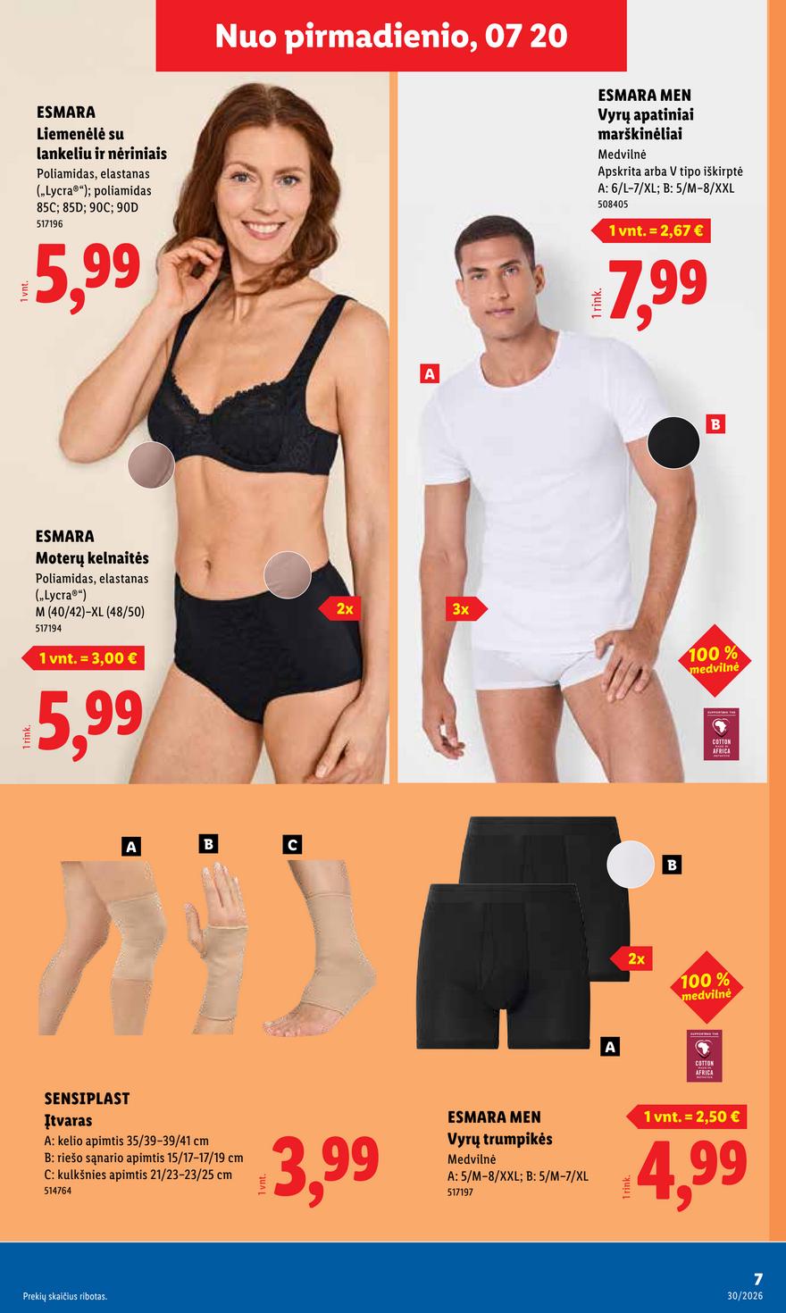 Lidl leidinys akcijos nuo 
  2026-07-20 iki 
  2026-07-26 | Leidinukas.lt puslapis 7