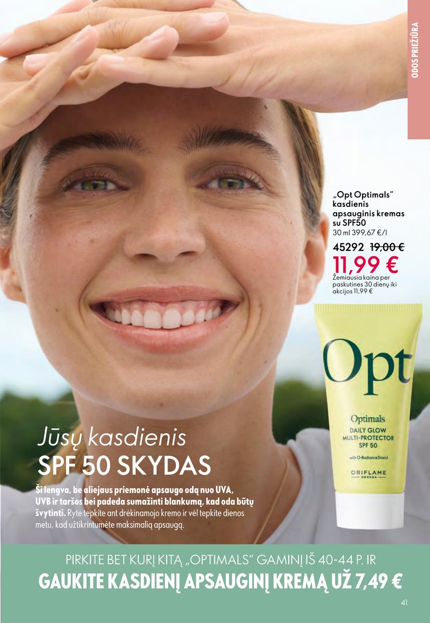 Oriflame katalogas akcijos nuo 
  2026-04-01 iki 
  2026-04-21 | Leidinukas.lt puslapis 41