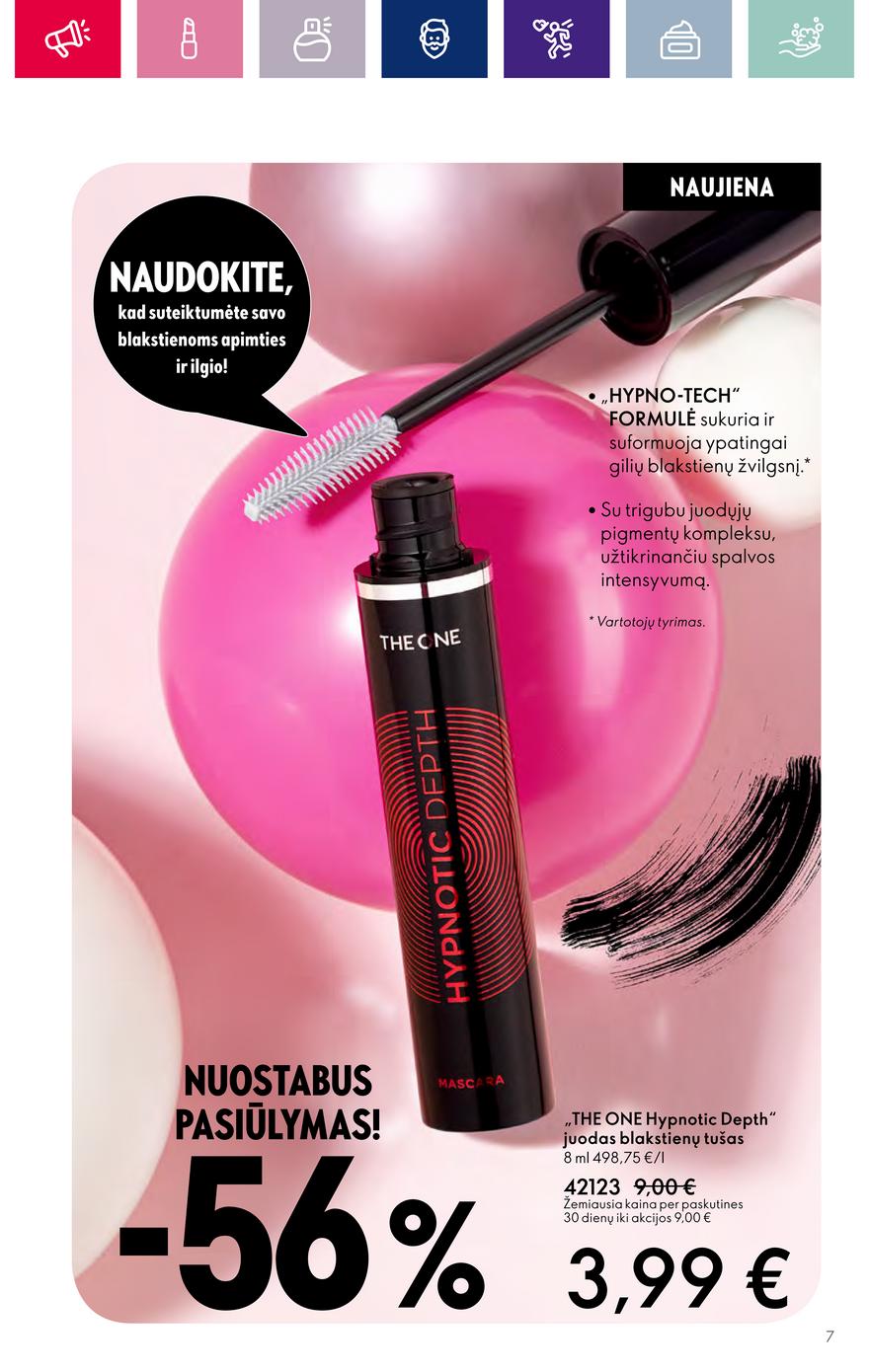 Oriflame katalogas akcijos nuo 
  2023-10-25 iki 
  2023-11-07 | Leidinukas.lt puslapis 7