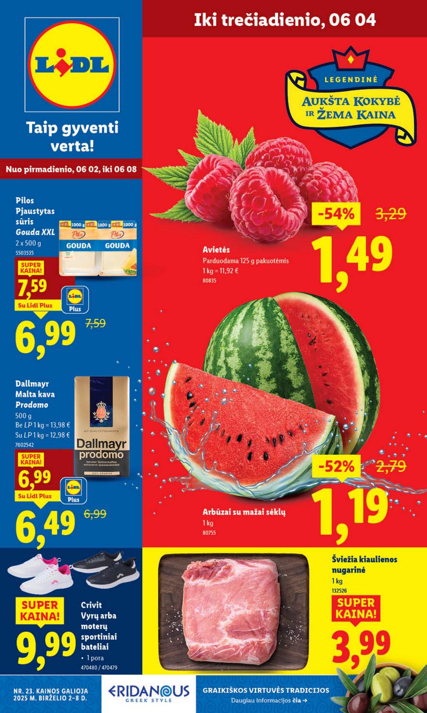 Lidl savaitinis leidinys akcijos nuo 
  2025-06-02 iki 
  2025-06-08 | Leidinukas.lt puslapis 1