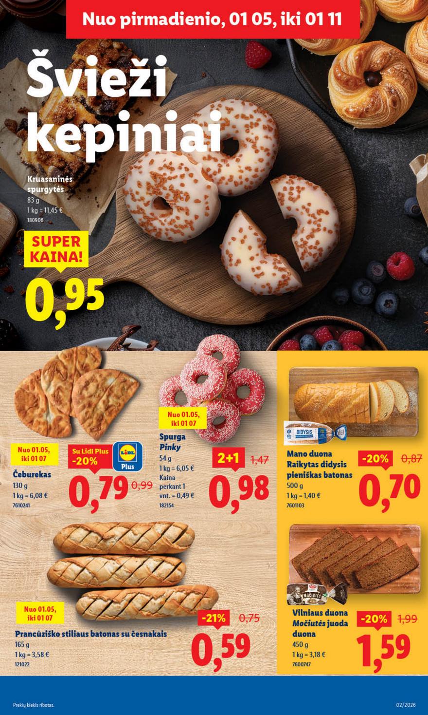 Lidl leidinys akcijos nuo 
  2026-01-05 iki 
  2026-01-11 | Leidinukas.lt puslapis 7