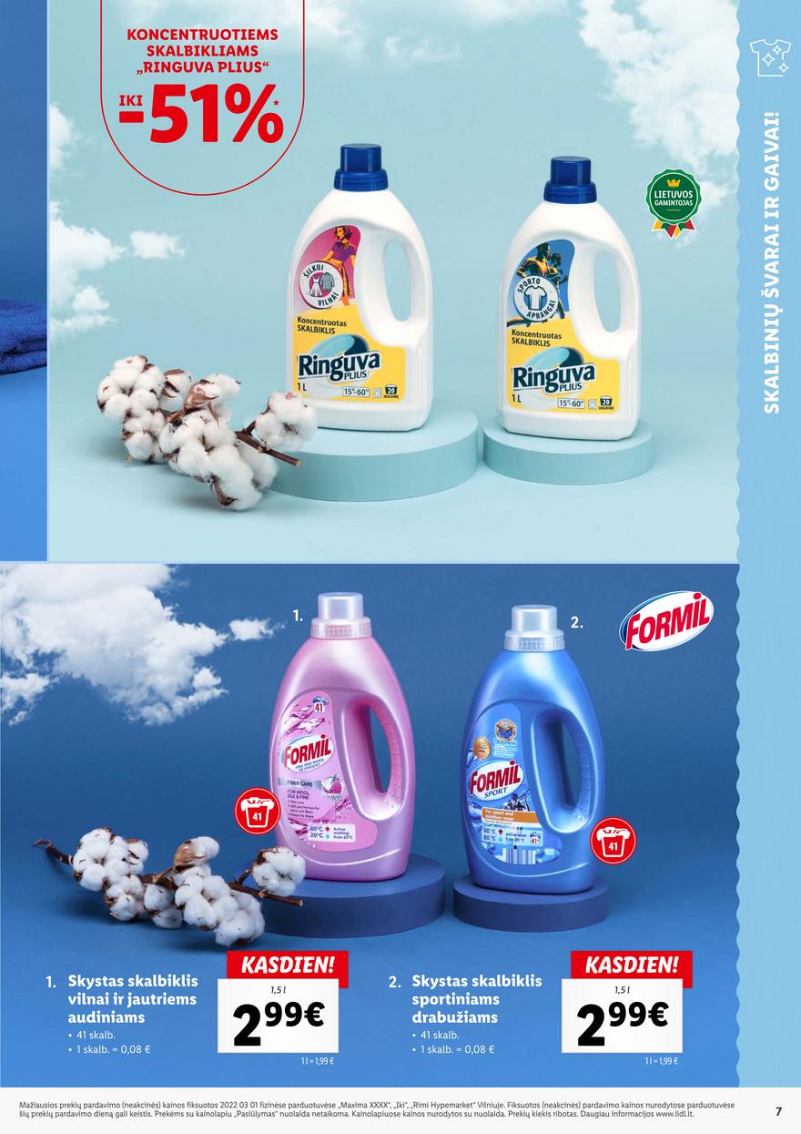 Lidl pasiūlymai akcijos nuo 
  2022-03-07 iki 
  2022-03-13 | Leidinukas.lt puslapis 7