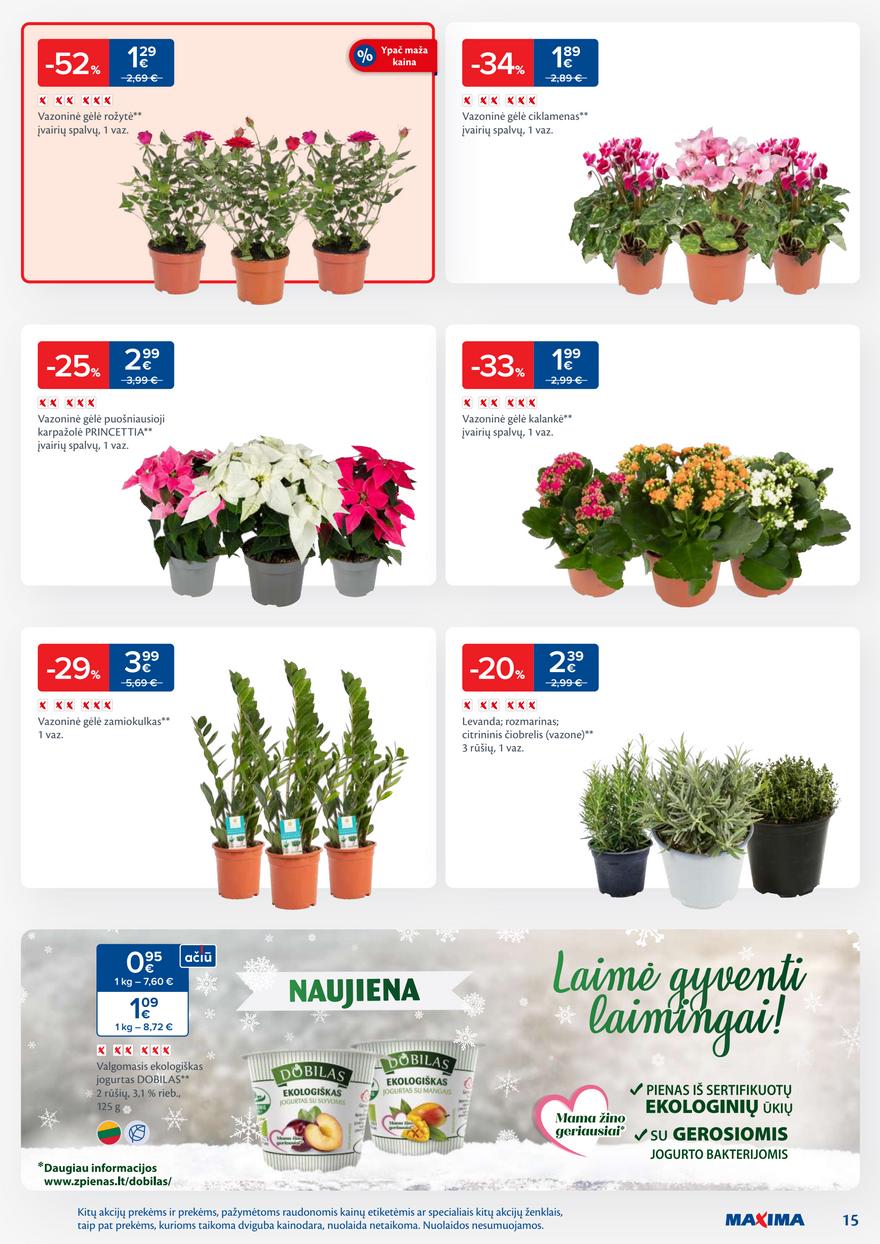 Maxima leidinukas akcijos nuo 
  2025-11-11 iki 
  2025-11-17 | Leidinukas.lt puslapis 15