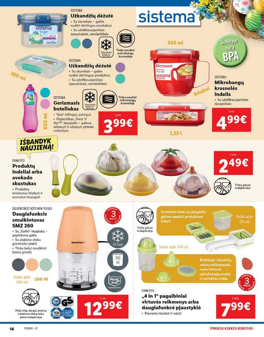 Ldil ne maisto leidinys akcijos nuo 
  2022-03-14 iki 
  2022-03-20 | Leidinukas.lt puslapis 14