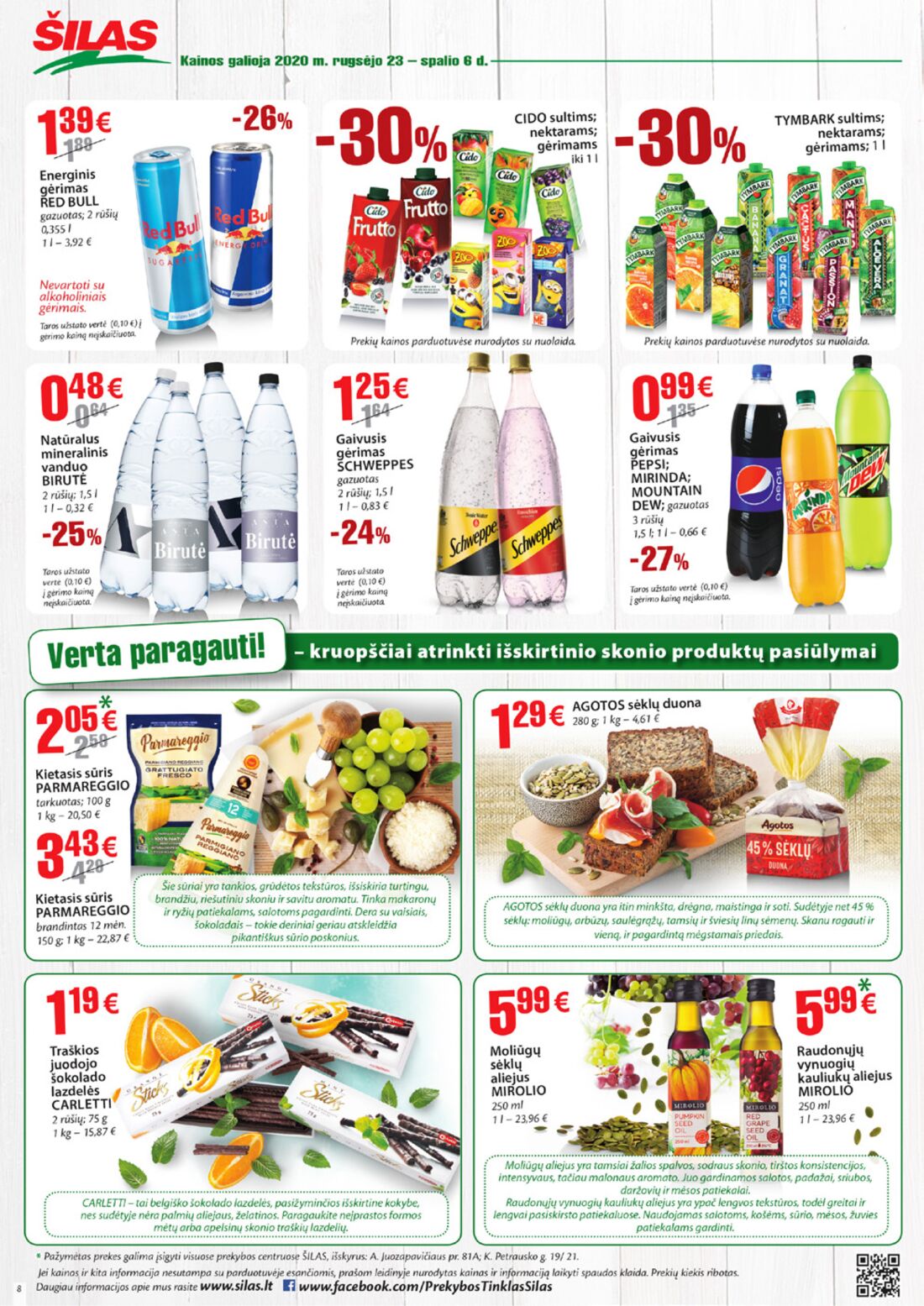 Šilas leidinys akcijos nuo 
  2020-09-23 iki 
  2020-10-06 | Leidinukas.lt puslapis 8