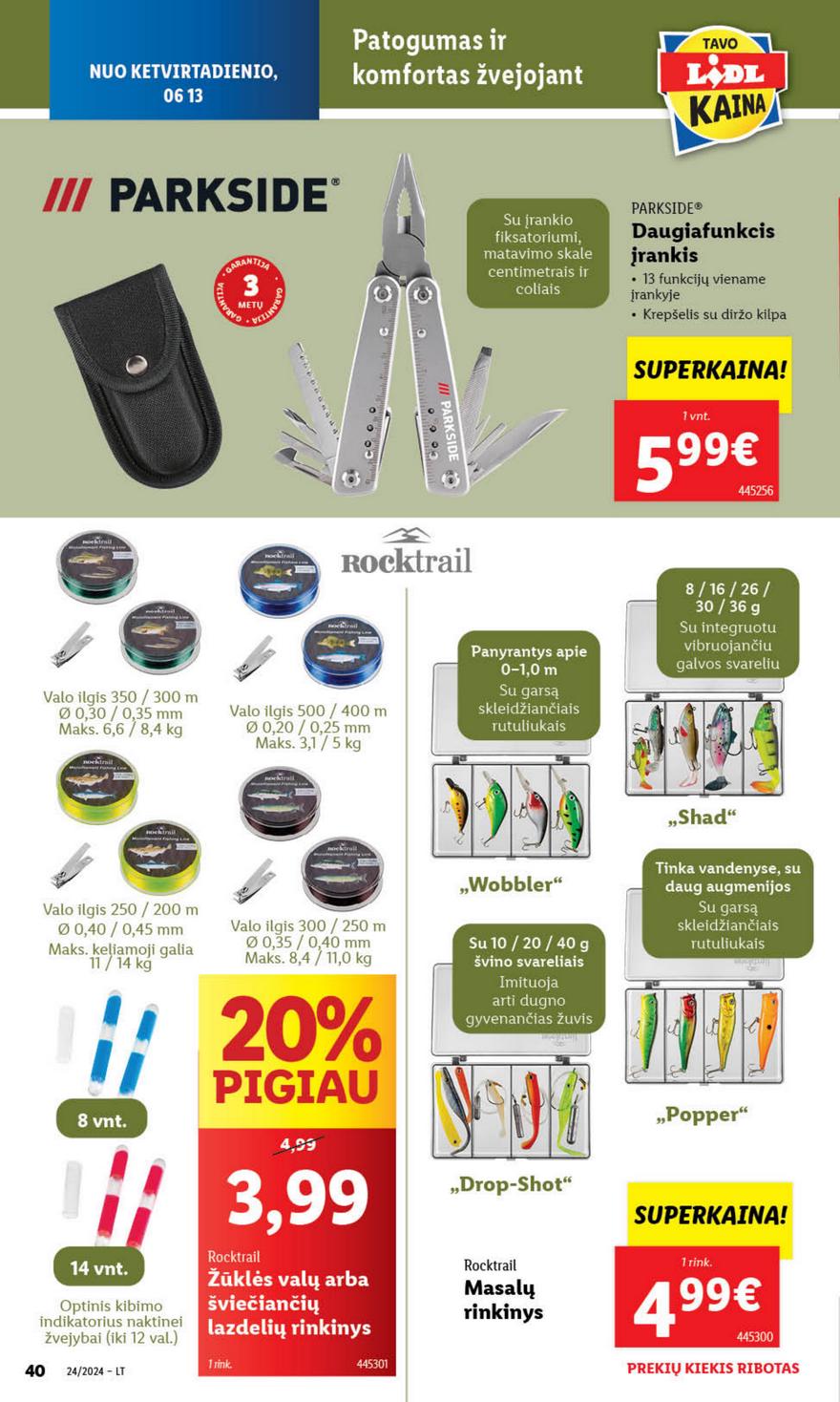 Lidl leidinys akcijos nuo 
  2024-06-10 iki 
  2024-06-16 | Leidinukas.lt puslapis 40