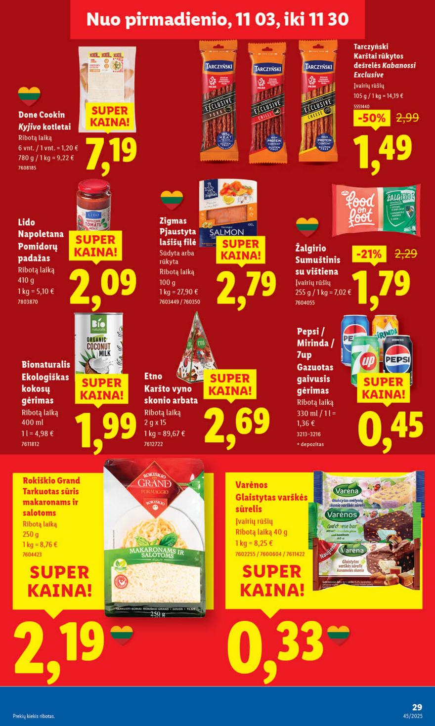 Lidl leidinys akcijos nuo 
  2025-11-03 iki 
  2025-11-09 | Leidinukas.lt puslapis 27