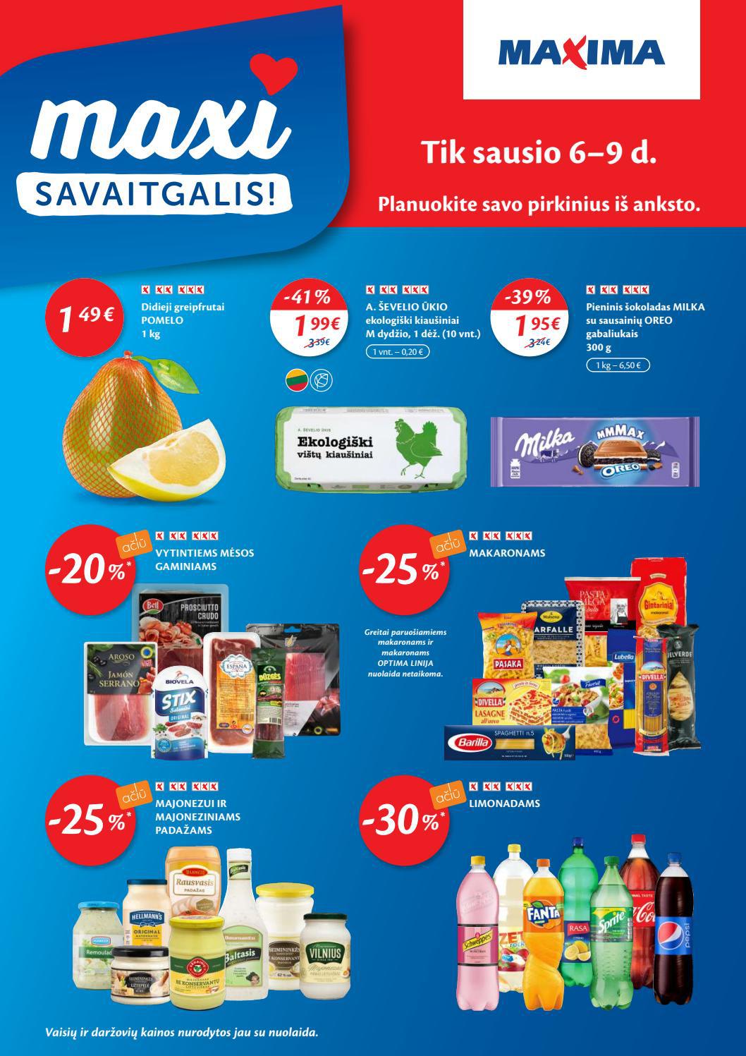 Maxima kaininis leidinys akcijos nuo 
  2022-01-04 iki 
  2022-01-10 | Leidinukas.lt puslapis 32