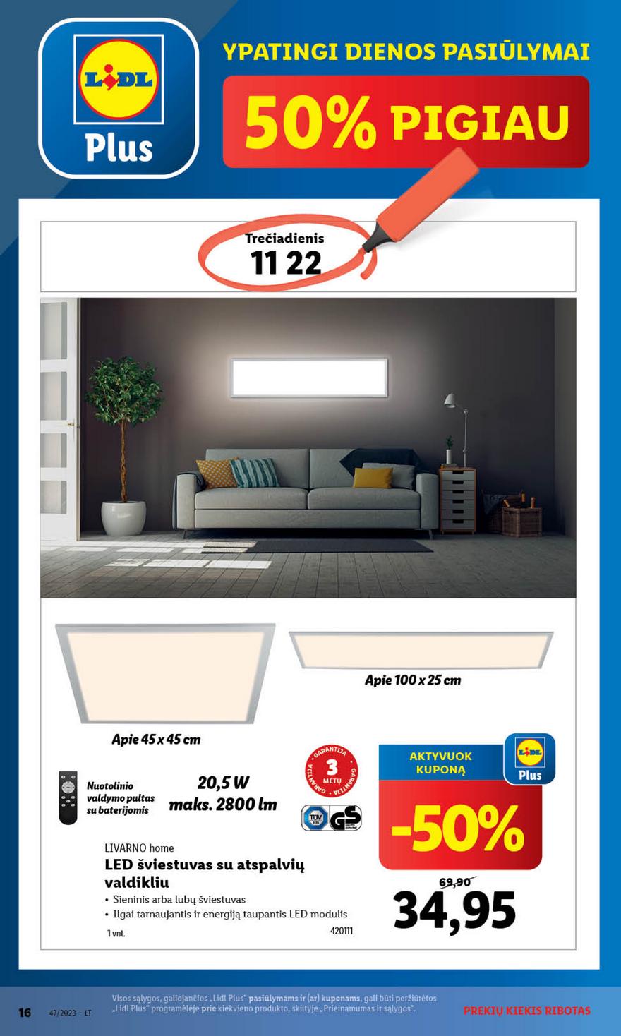 Ldil ne maisto prekių pasiūlymai akcijos nuo 
  2023-11-20 iki 
  2023-11-26 | Leidinukas.lt puslapis 16
