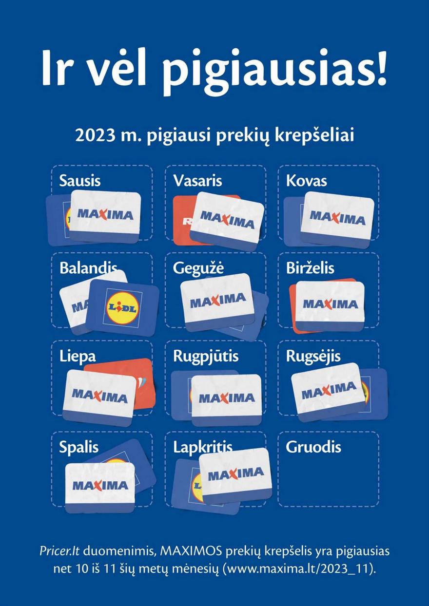 Maxima kaininis leidinys akcijos nuo 
  2024-01-03 iki 
  2024-01-08 | Leidinukas.lt puslapis 37