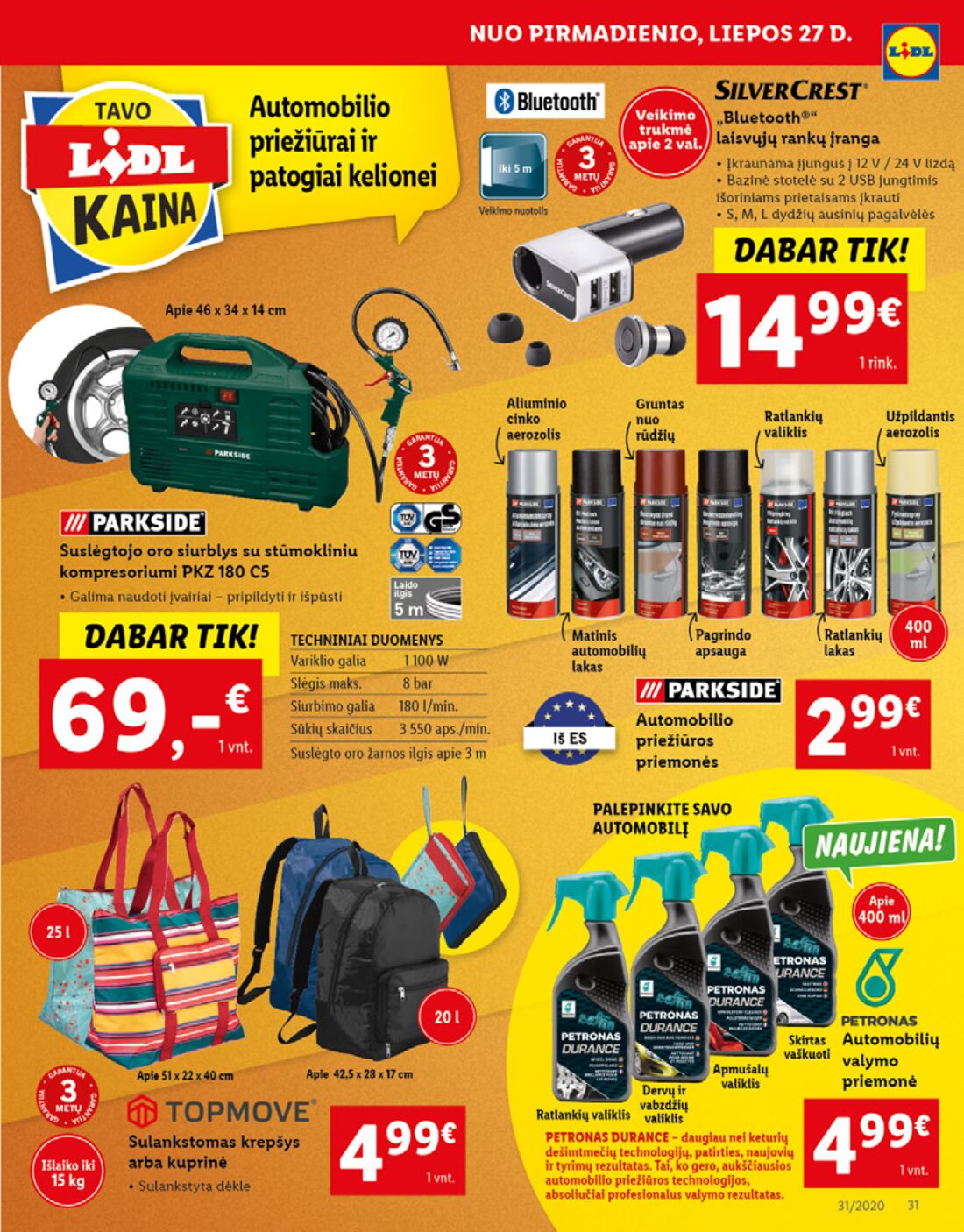 Lidl savaitinis leidinys akcijos nuo 
  2020-07-27 iki 
  2020-08-02 | Leidinukas.lt puslapis 31