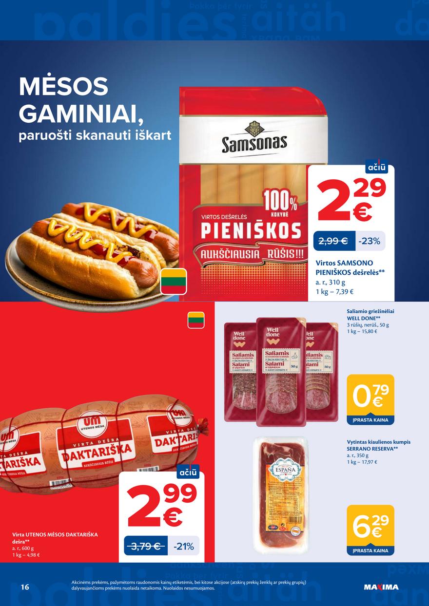 Maxima leidinys akcijos nuo 
  2026-04-21 iki 
  2026-04-27 | Leidinukas.lt puslapis 16