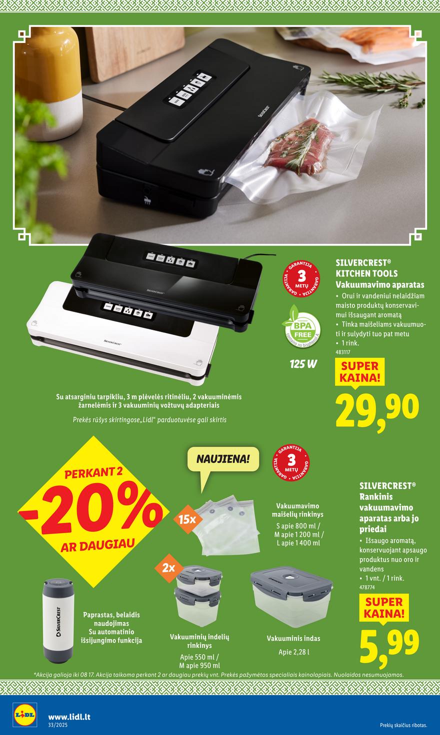 Lidl leidinys akcijos nuo 
  2025-08-11 iki 
  2025-08-17 | Leidinukas.lt puslapis 8